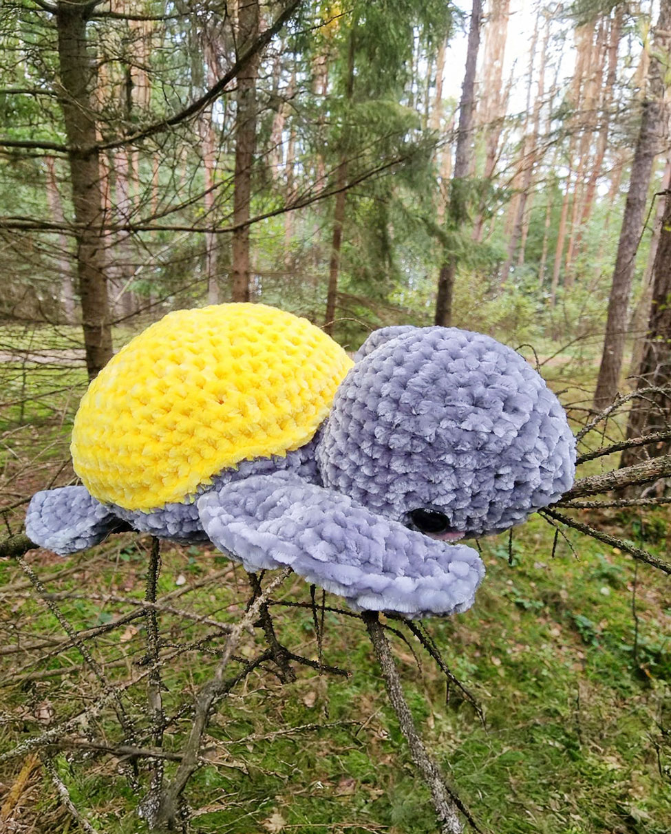 Gehäkelte Schildkröte (Moon)